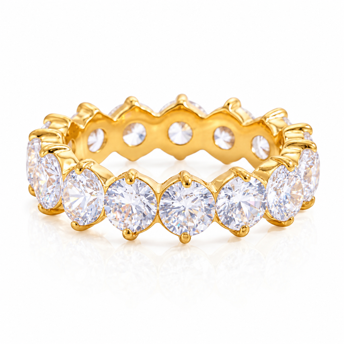 Irregular CZ Ring