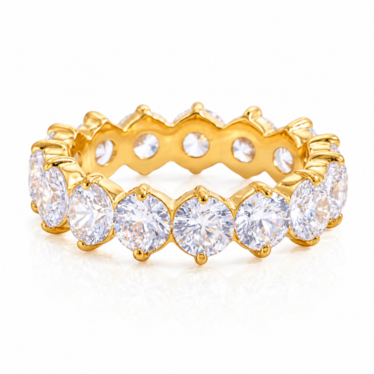 Irregular CZ Ring