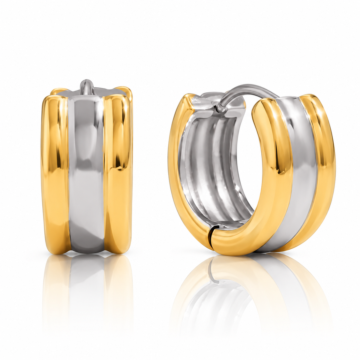 Three Layered Earrings