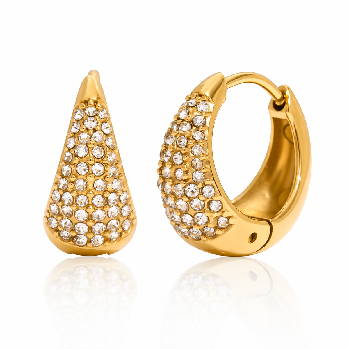 Nessa CZ Hoop