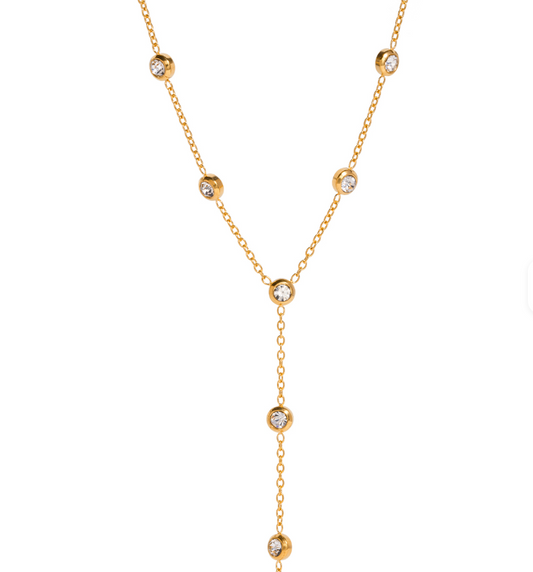 Long Y Shape Necklace