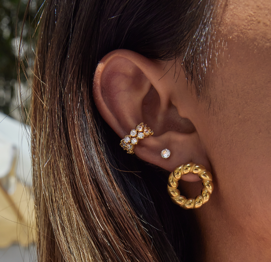 Dainty Shiny CZ Cuff